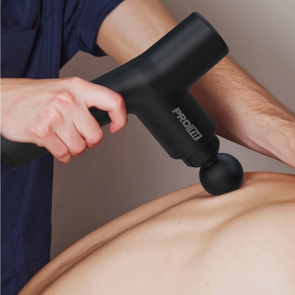 PROfit Percussion Massage Gun Rechargeable Deep Tissue Massager new box - Picture 1 of 11